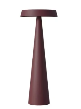 Redo Group - Tao Lampada da Tavolo Ricaricabile - Rosso Violaceo Opaco