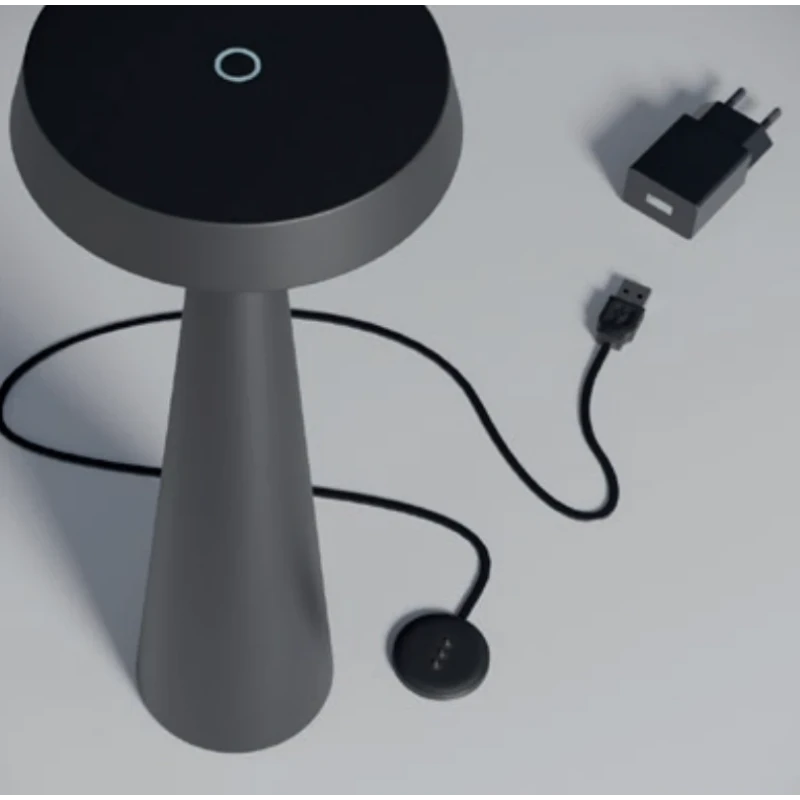 Redo Group - Tao Rechargeable Table Lamp - Matte Black