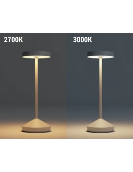 Redo Group - Sophie Lampada da Tavolo Ricaricabile - Bianco Opaco