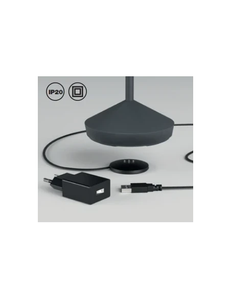 Redo Group - Sophie Rechargeable Table Lamp - Dark Grey