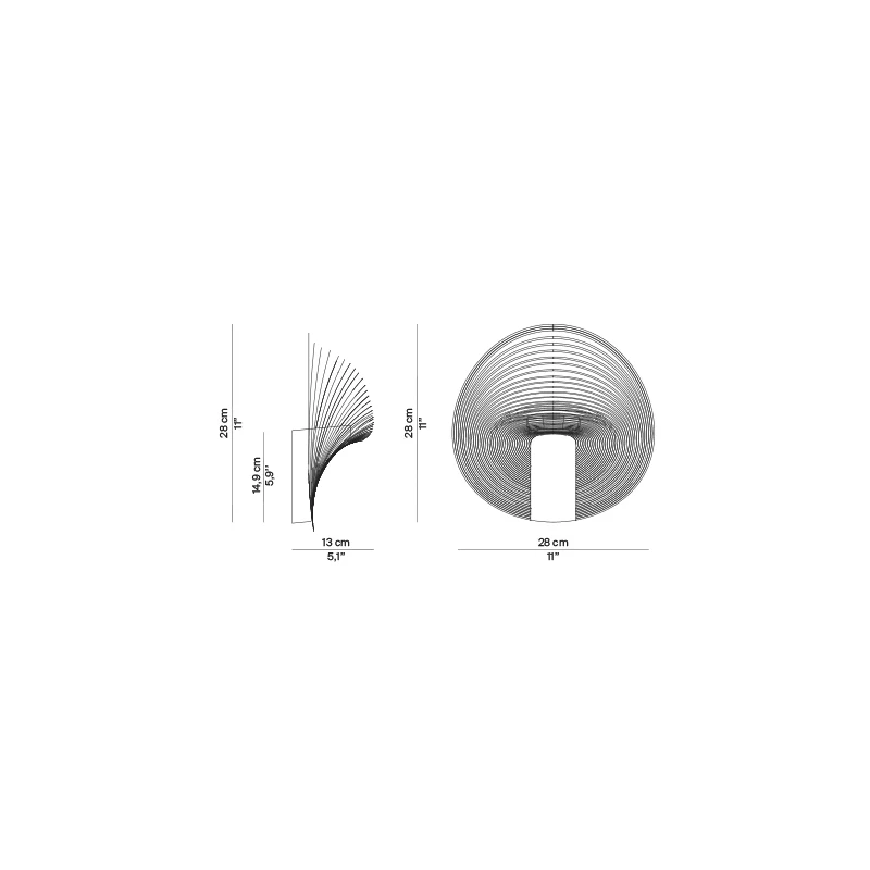 Luceplan - Illan Wall Lamp