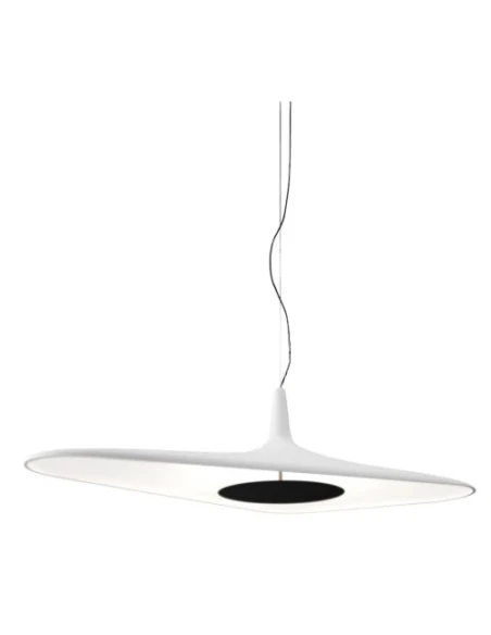 Luceplan - Soleil Noir Lampada a Sospensione - Bianco