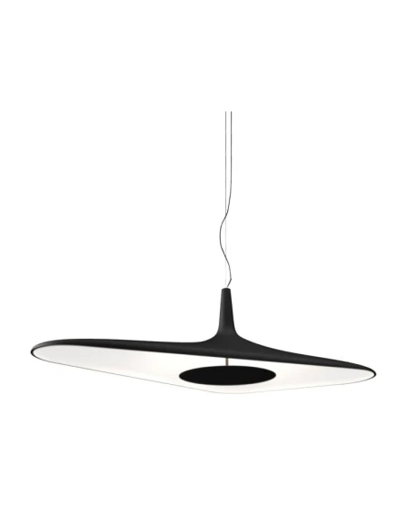 Luceplan - Soleil Noir Pendant Lamp - White / Black