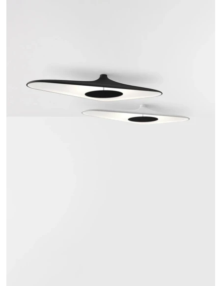 Luceplan - Soleil Noir Lampada da Soffitto - Bianco