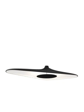 Luceplan - Soleil Noir Lampada da Soffitto - Bianco / Nero