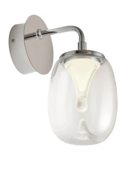 Redo Group - Drop Wall Lamp - Crome / Transparent