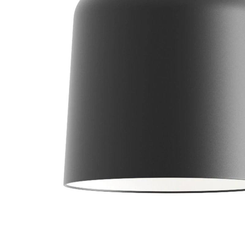 Luceplan - Zile Lampada a Sospensione - Nero Opaco