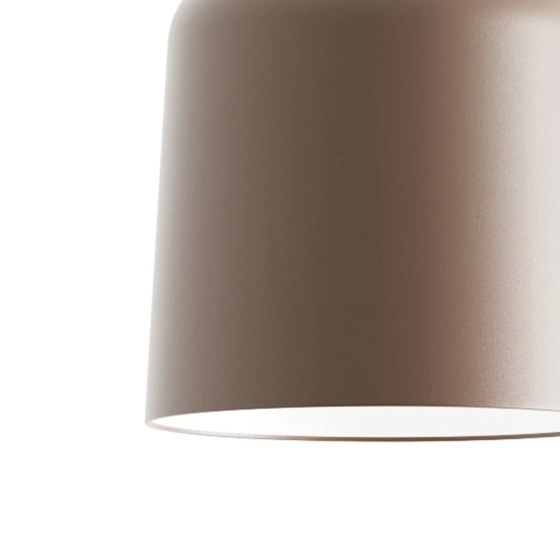 Luceplan - Zile Pendant Lamp - Matte Brick Red