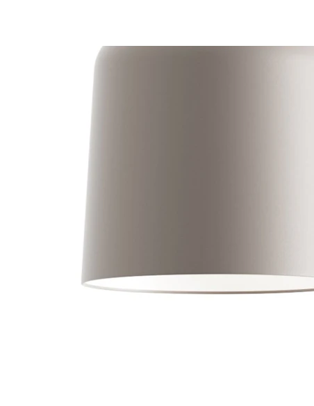 Luceplan - Zile Pendant Lamp - Matte Dove Grey