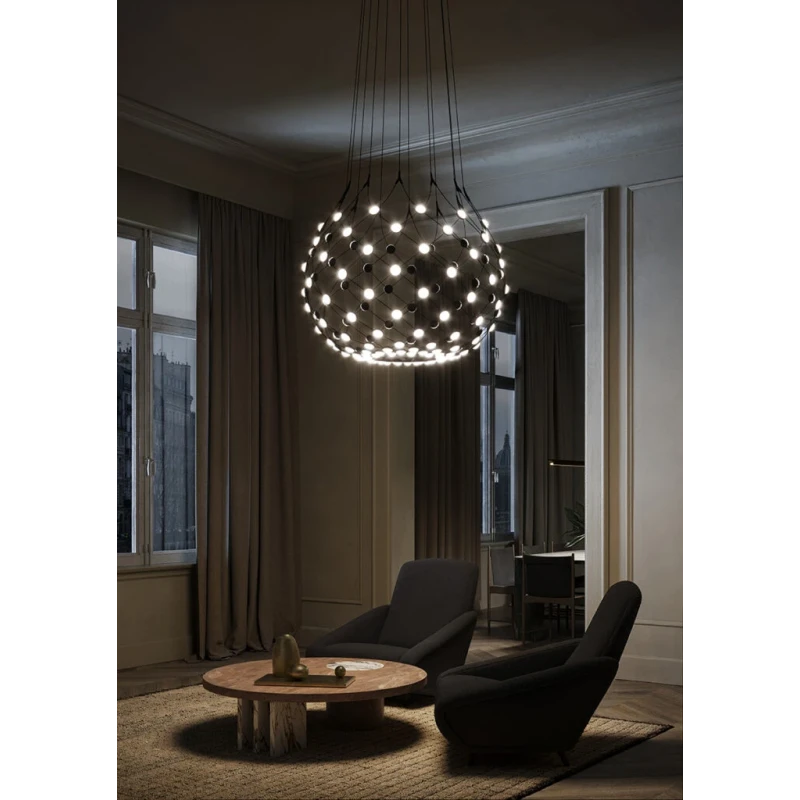 Luceplan - Mesh Pendant Lamp - Black