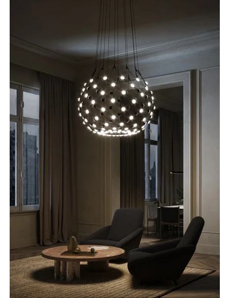 Luceplan - Mesh Lampada a Sospensione - Ø 80 cm