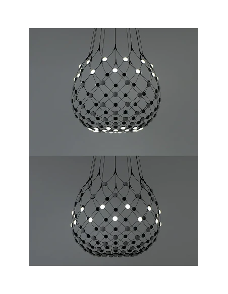 Luceplan - Mesh Lampada a Sospensione - Ø 100 cm