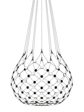 Luceplan - Mesh Lampada a Sospensione - Ø 100 cm
