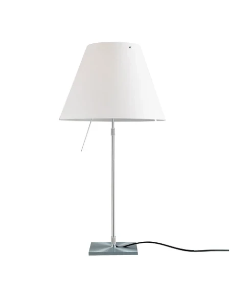 Luceplan - Costanza Table Lamp - Aluminum Telescopic Stem