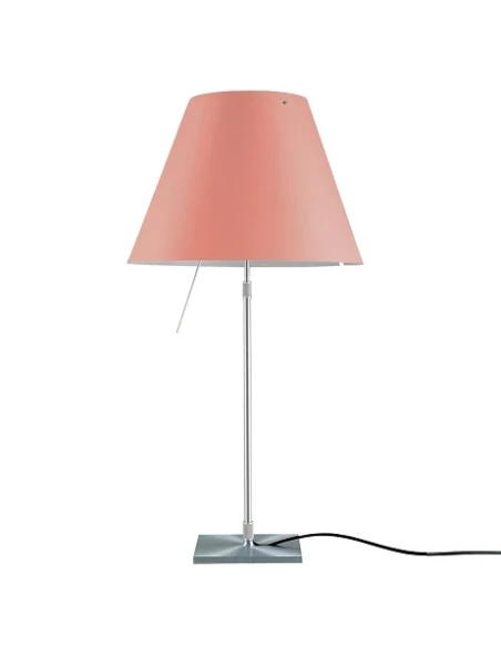 Luceplan - Costanza Table Lamp - Aluminum Telescopic Stem