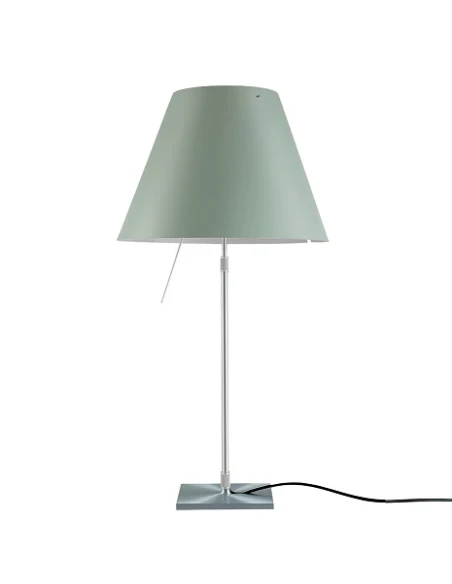 Luceplan - Costanza Table Lamp - Aluminum Telescopic Stem