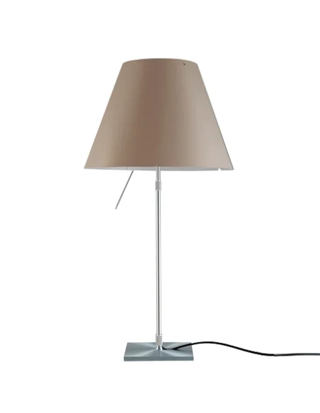 Luceplan - Costanza Table Lamp - Aluminum Telescopic Stem