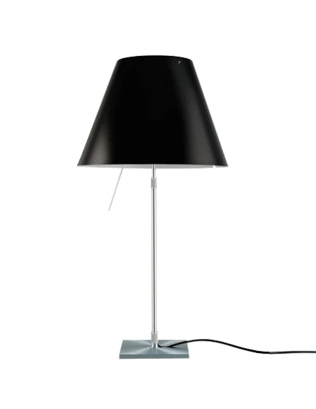 Luceplan - Costanza Lampada da Tavolo - Stelo Telescopico Alluminio