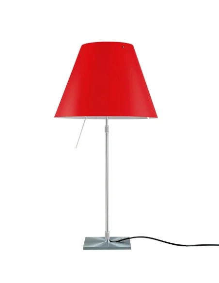 Luceplan - Costanza Table Lamp - Aluminum Telescopic Stem