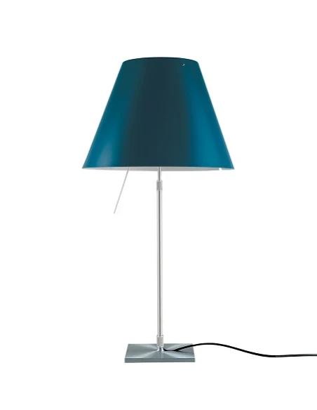 Luceplan - Costanza Lampada da Tavolo - Stelo Telescopico Alluminio