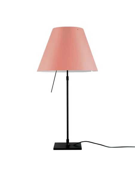 Luceplan - Costanza Table Lamp - Telescopic Stem - Black