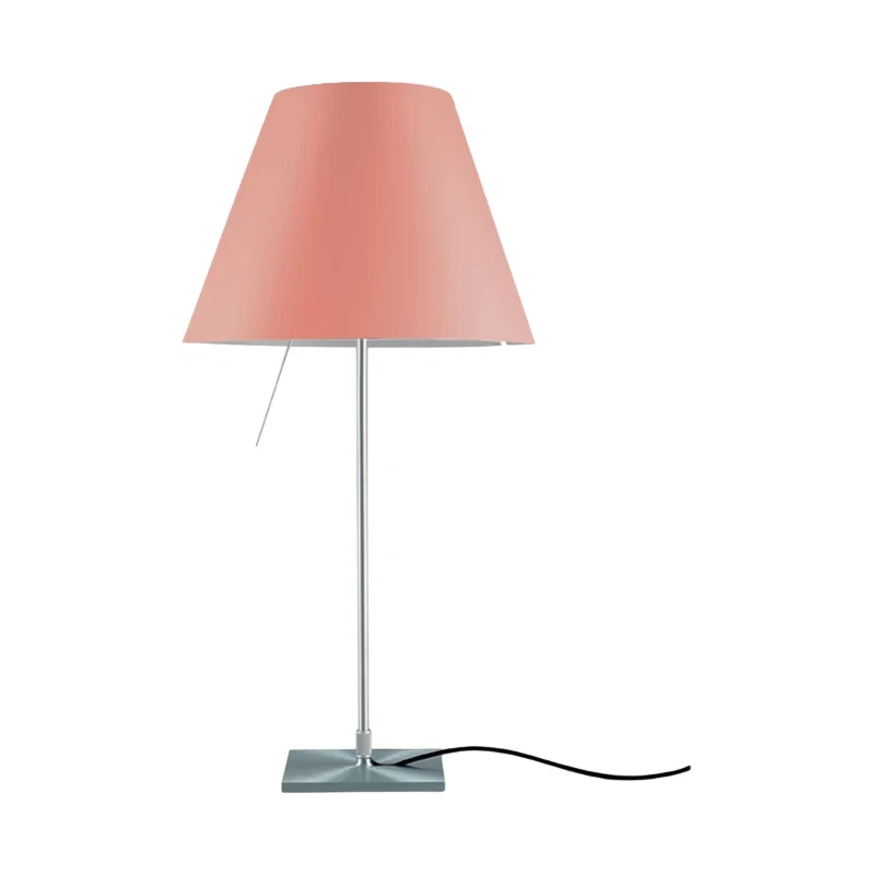 Luceplan - Costanza Lampada da Tavolo - Stelo Fisso Alluminio