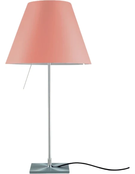 Luceplan - Costanza Lampada da Tavolo - Stelo Fisso Alluminio