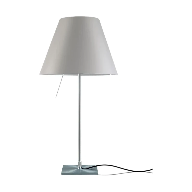 Luceplan - Costanza Lampada da Tavolo - Stelo Fisso Alluminio