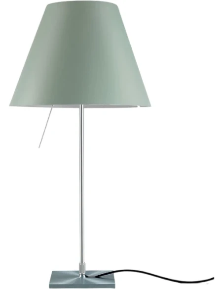 Luceplan - Costanza Lampada da Tavolo - Stelo Fisso Alluminio
