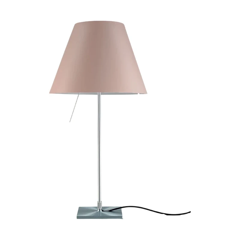 Luceplan - Costanza Lampada da Tavolo - Stelo Fisso Alluminio