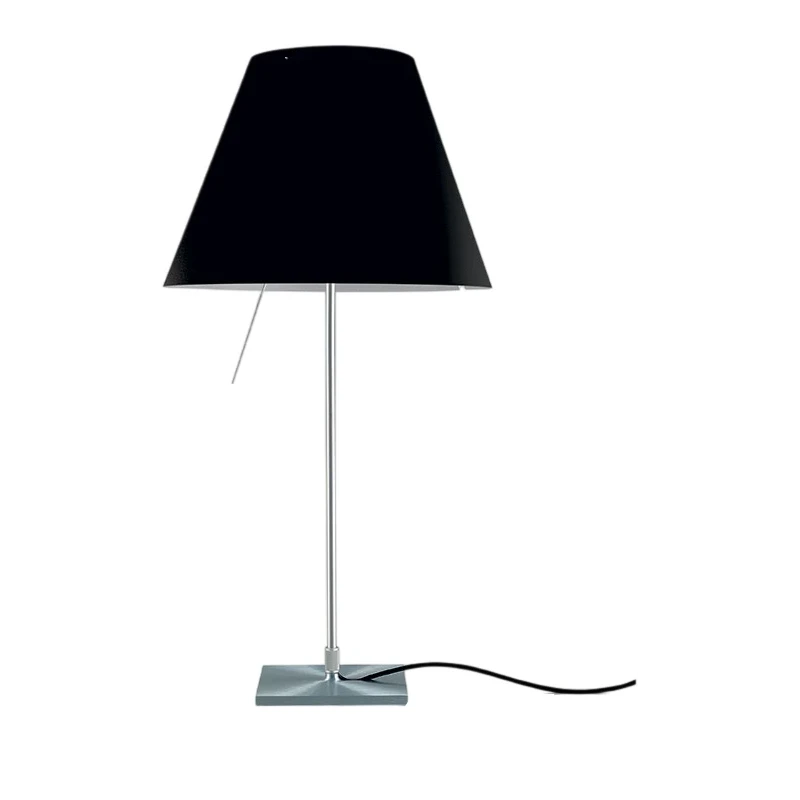 Luceplan - Costanza Lampada da Tavolo - Stelo Fisso Alluminio