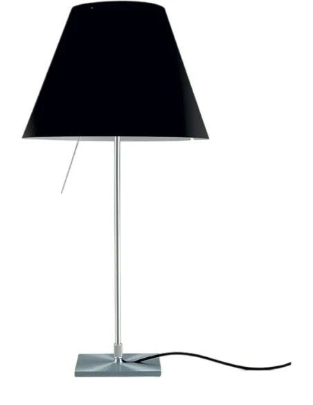 Luceplan - Costanza Lampada da Tavolo - Stelo Fisso Alluminio