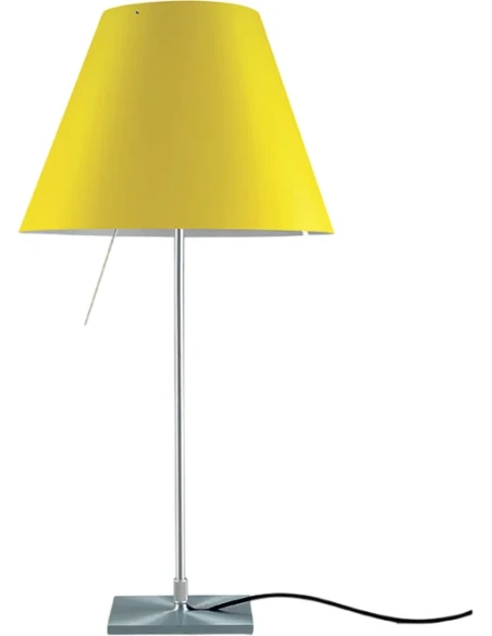 Luceplan - Costanza Lampada da Tavolo - Stelo Fisso Alluminio