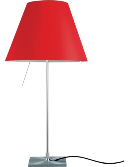 Luceplan - Costanza Table Lamp - Fixed Aluminum Stem