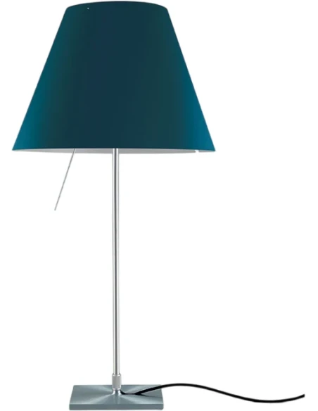 Luceplan - Costanza Lampada da Tavolo - Stelo Fisso Alluminio