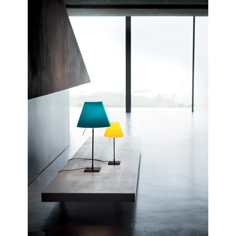 Luceplan - Costanza Lampada da Tavolo - Stelo Fisso Alluminio