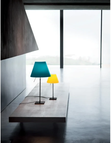 Luceplan - Costanza Table Lamp - Fixed Aluminum Stem