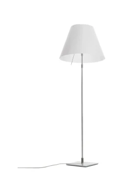 Luceplan - Costanza Floor Lamp - Telescopic Aluminum Stem