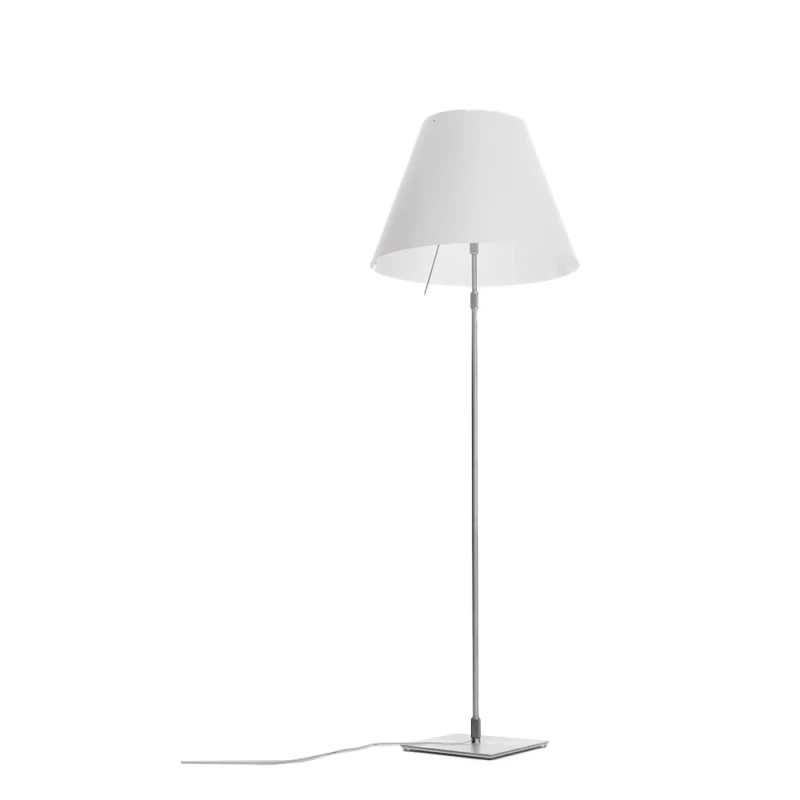 Luceplan - Costanza Floor Lamp - Telescopic Aluminum Stem