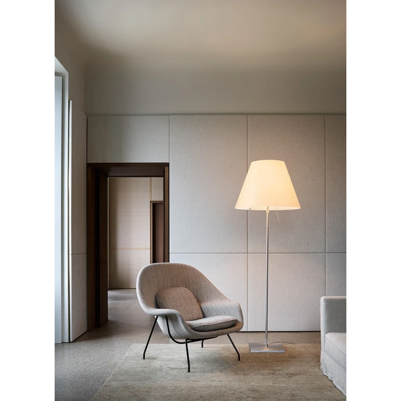 Luceplan - Costanza Floor Lamp - Telescopic Aluminum Stem