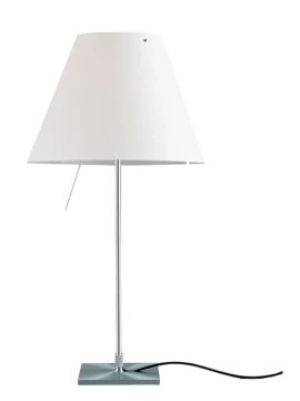 Luceplan - Costanza Table Lamp - Fixed Aluminum Stem