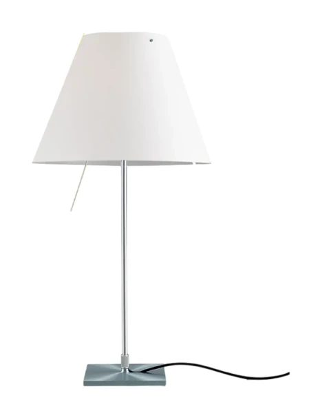 Luceplan - Costanza Lampada da Tavolo - Stelo Fisso Alluminio
