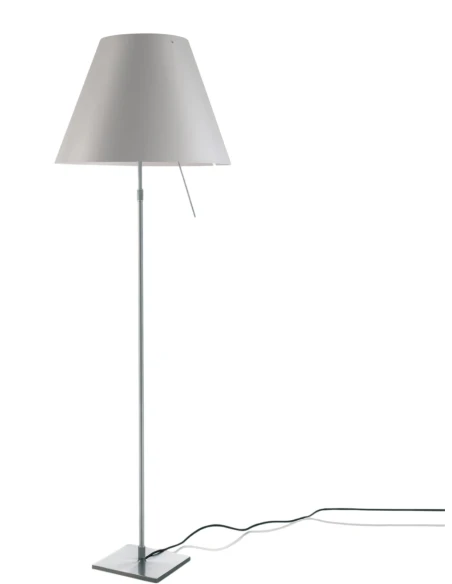 Luceplan - Costanza Floor Lamp - Telescopic Aluminum Stem