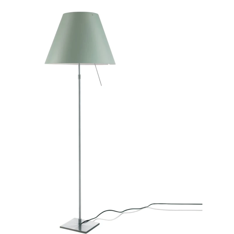 Luceplan - Costanza Floor Lamp - Telescopic Aluminum Stem