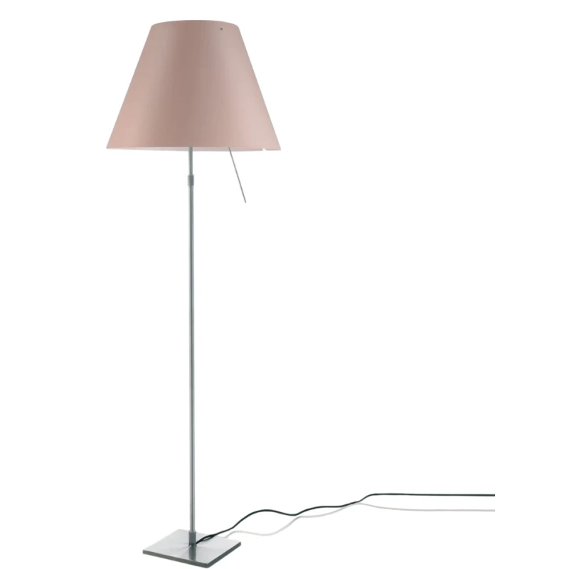 Luceplan - Costanza Floor Lamp - Telescopic Aluminum Stem