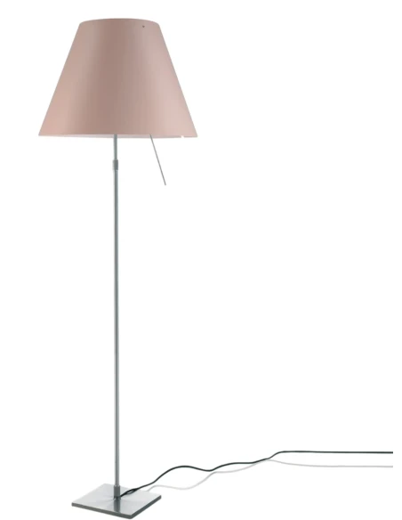Luceplan - Costanza Floor Lamp - Telescopic Aluminum Stem