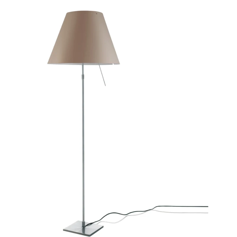 Luceplan - Costanza Floor Lamp - Telescopic Aluminum Stem