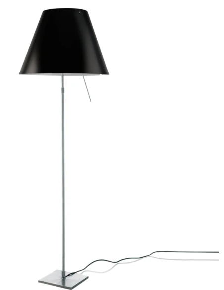 Luceplan - Costanza Floor Lamp - Telescopic Aluminum Stem
