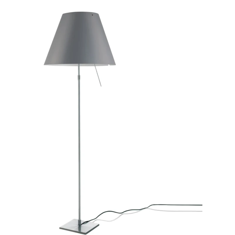 Luceplan - Costanza Floor Lamp - Telescopic Aluminum Stem