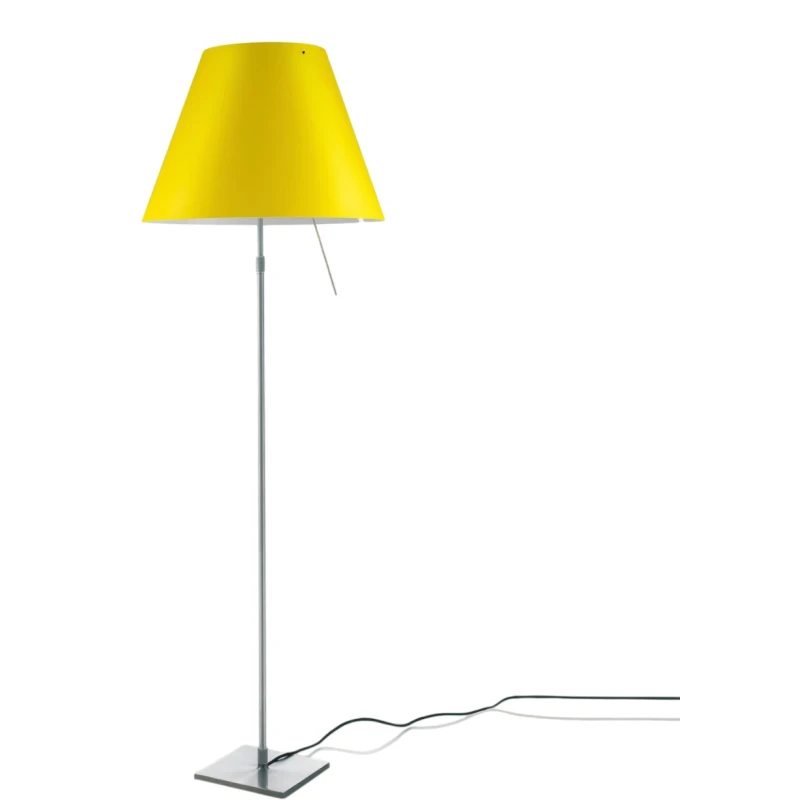 Luceplan - Costanza Floor Lamp - Telescopic Aluminum Stem
